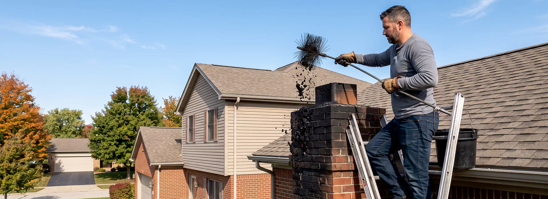 Chimney Creosote Cleaning in North Brunswick