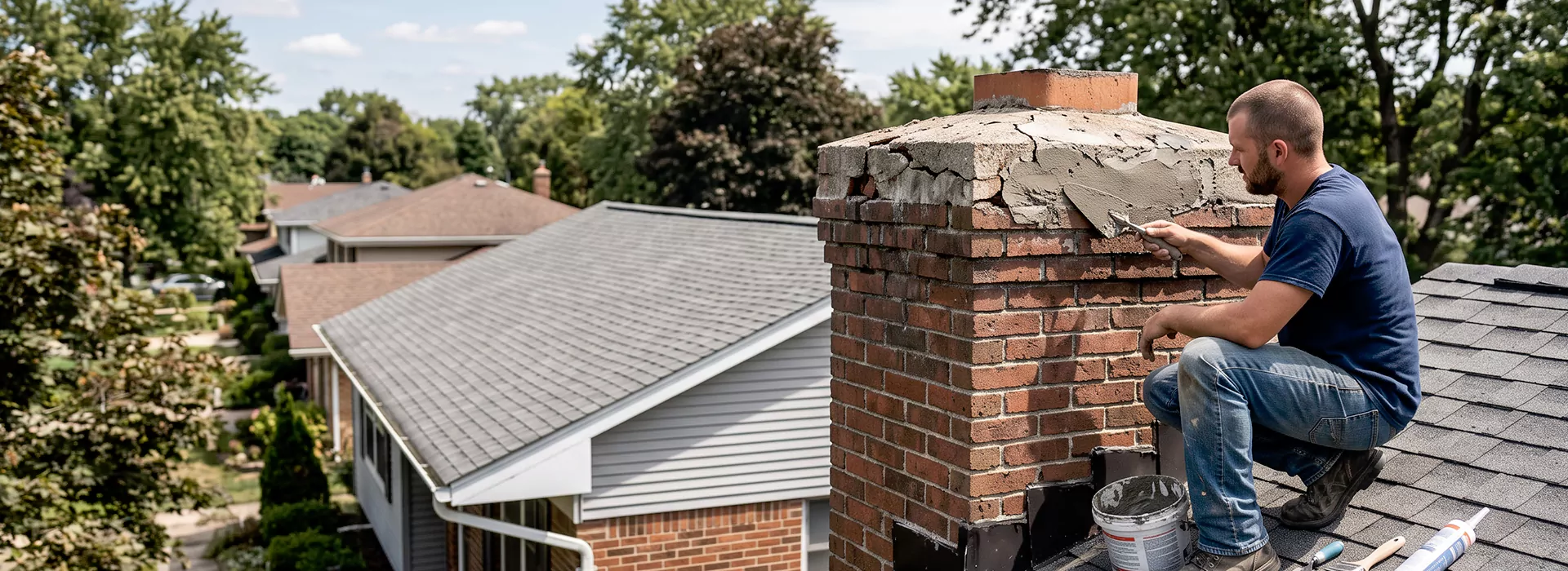 Chimney Crown Repair North Brunswick, NJ