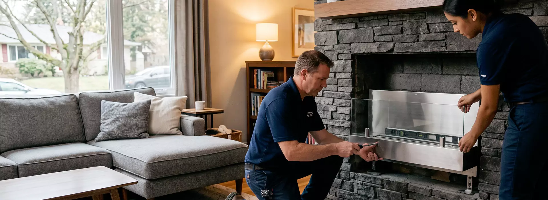 Ethanol Fireplace Installation in North Brunswick, NJ