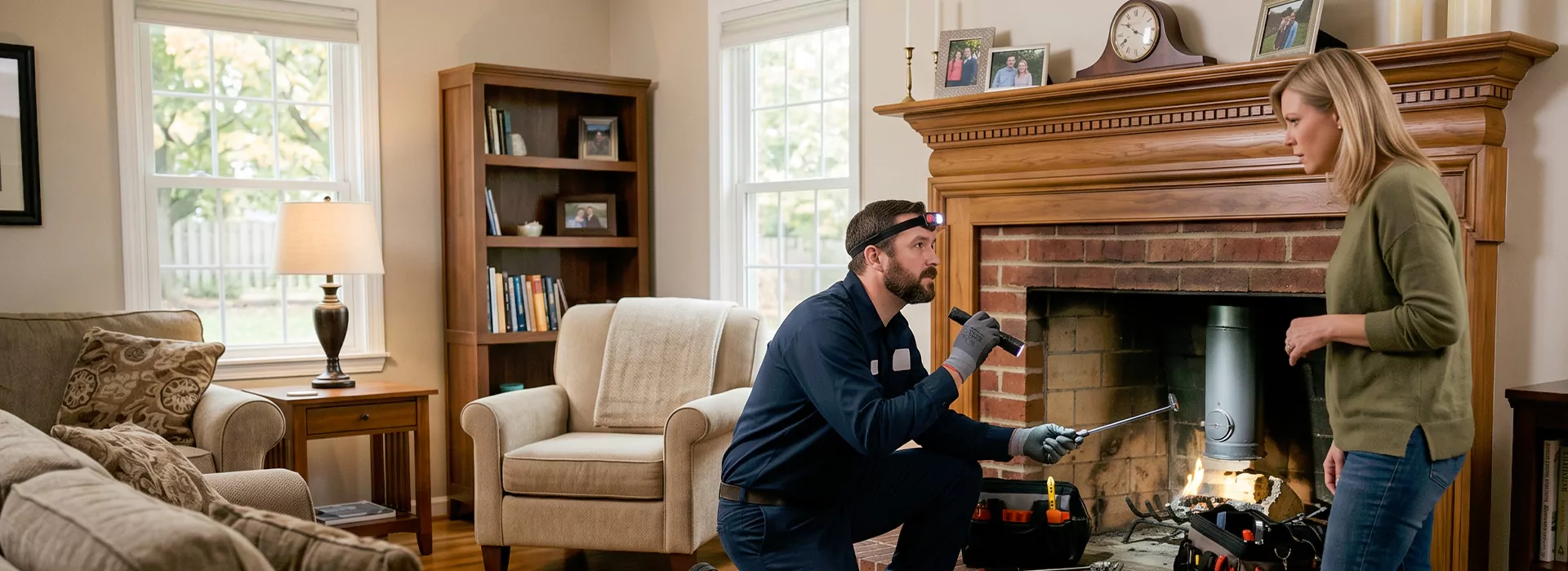Fireplace Safety Inspection North Brunswick, NJ