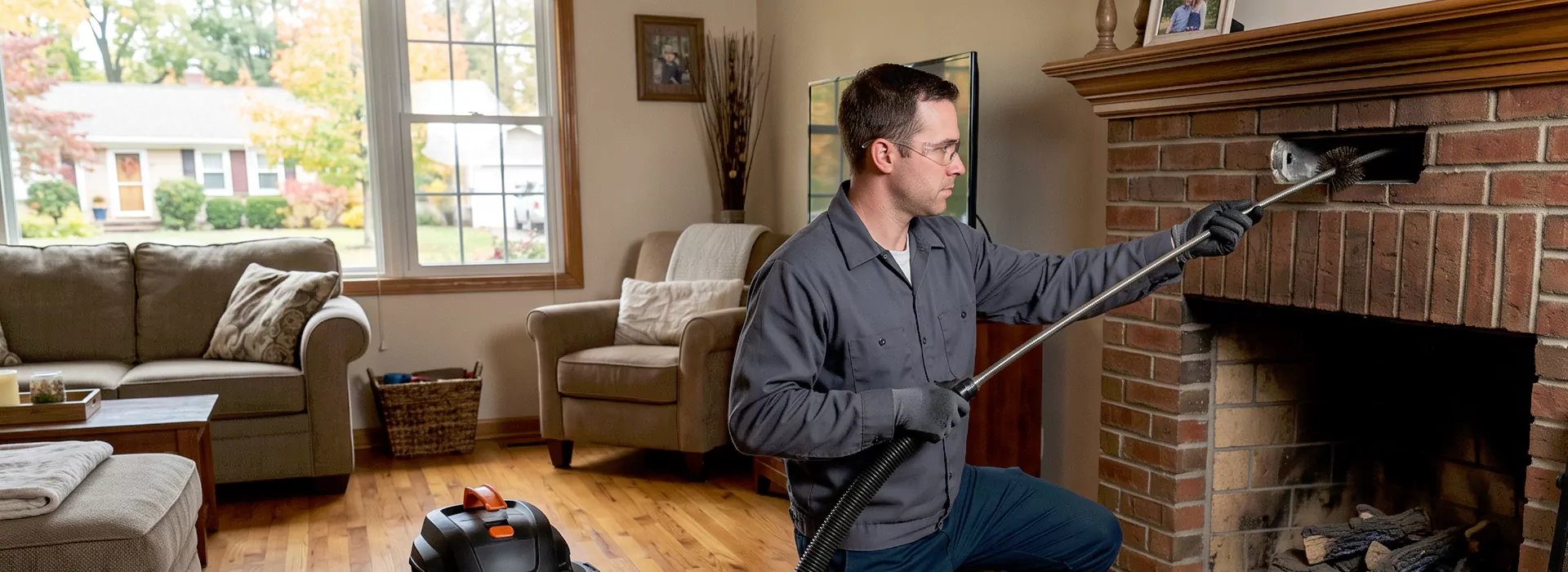 Fireplace Vent Cleaning in North Brunswick, NJ