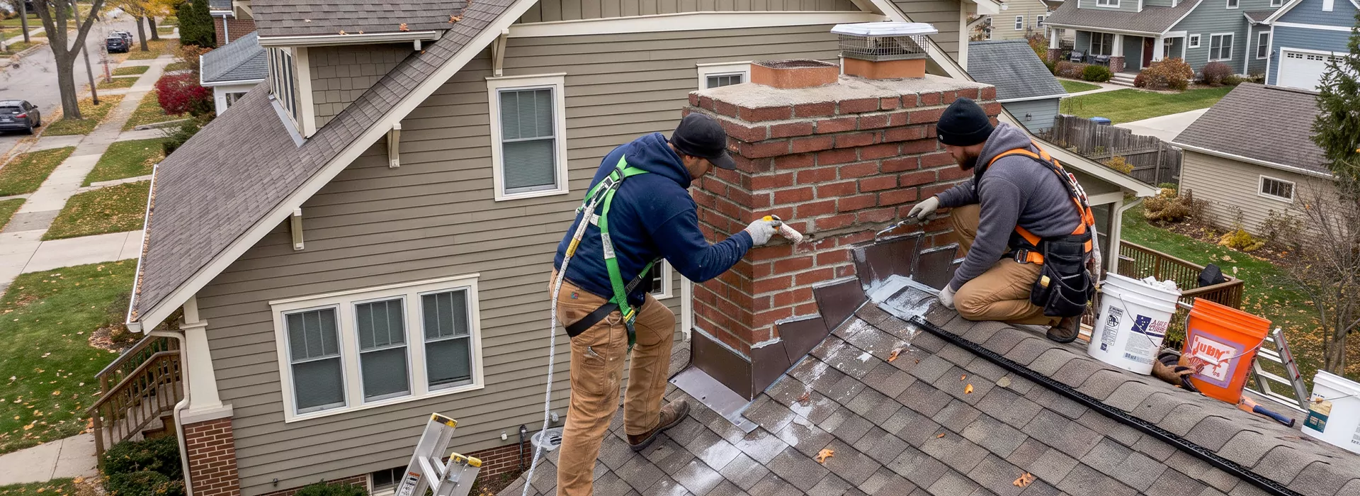 Leaking Chimney Repair in North Brunswick, NJ