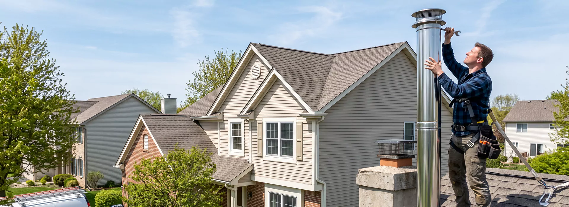 Metal Chimney Installation in North Brunswick