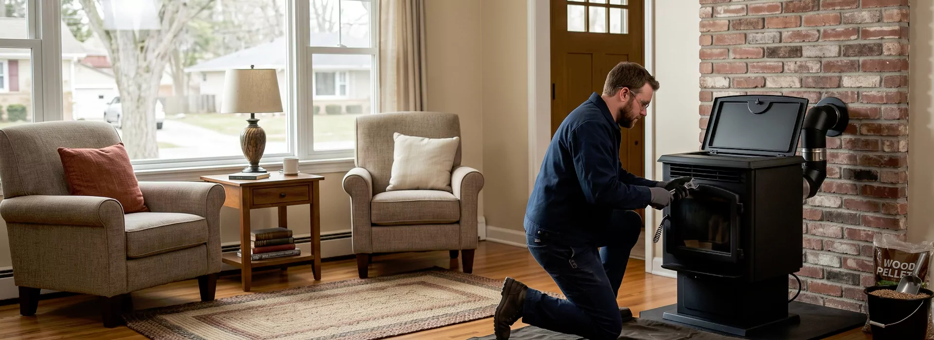 Pellet Fireplace Installation North Brunswick, NJ