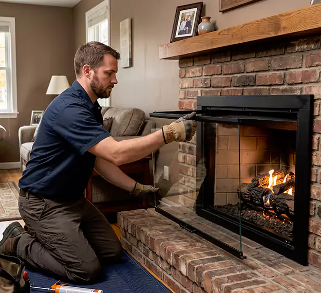 Certified Fireplace Glass Installation Company: Your Local Fireplace Glass Door Installer in North Brunswick, NJ