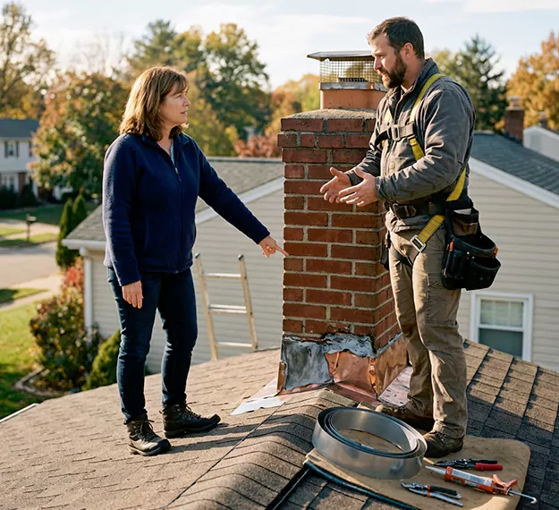 What Makes Our Chimney Flashing Services Different in North Brunswick, NJ?