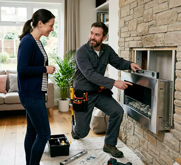 Why North Brunswick Homeowners Choose Our Ethanol Fireplace Installation Team?