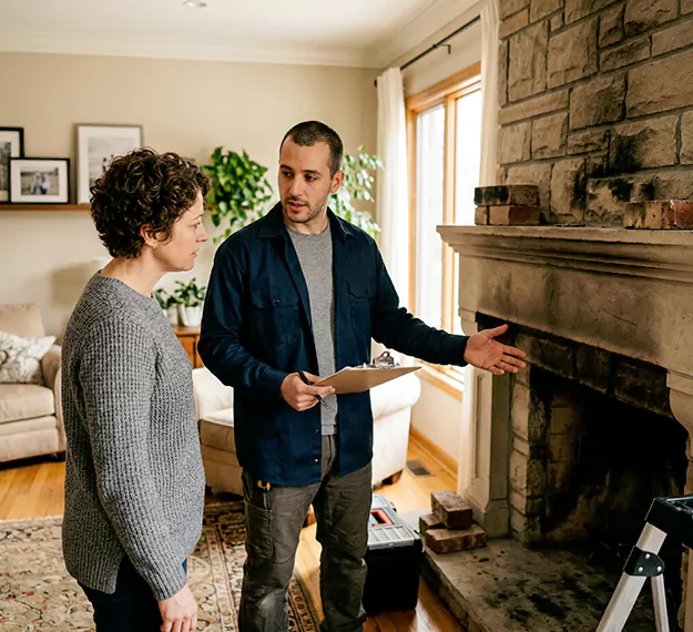 Why North Brunswick Homeowners Choose Our Fireplace Restore Team?
