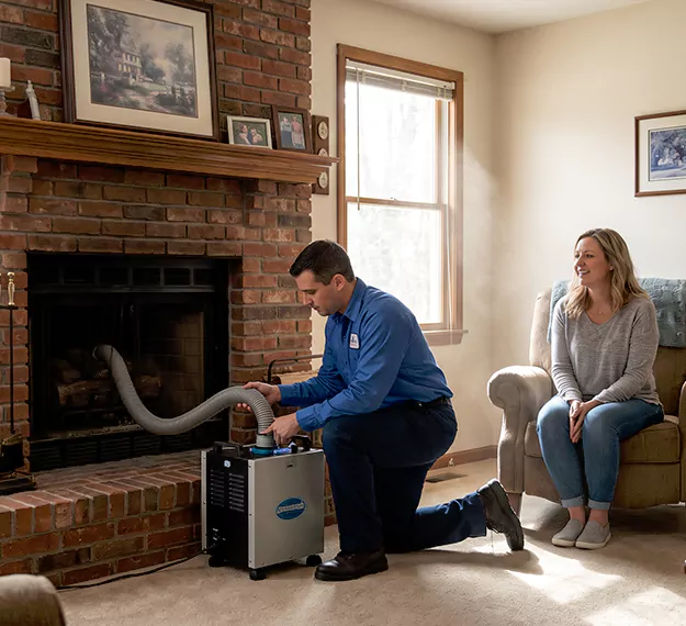 Why North Brunswick Homeowners Choose Our Fireplace Odor Removal Team?