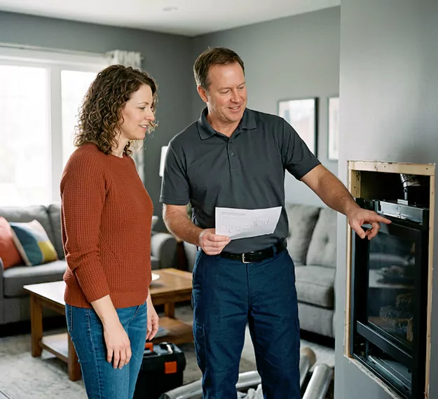 Why North Brunswick Homeowners Choose Our Gas Fireplace Installation Team?