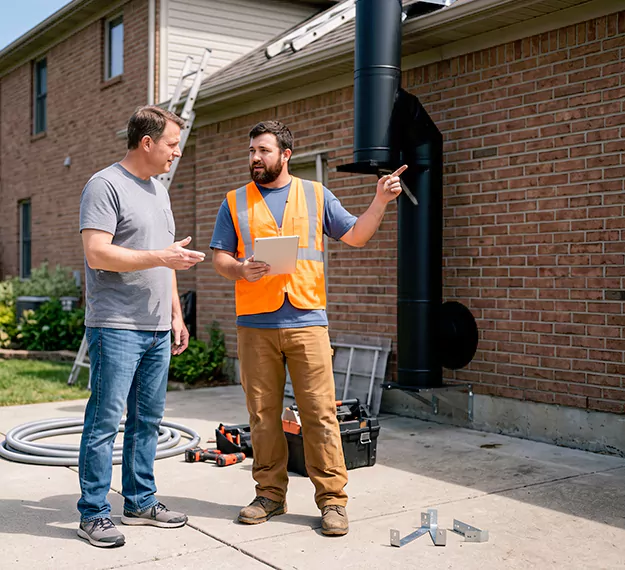 Why North Brunswick Homeowners Choose Our Metal Chimney Team?
