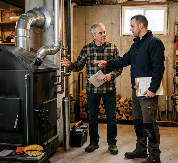 Why North Brunswick Homeowners Choose Our Wood Furnace Installation Team?
