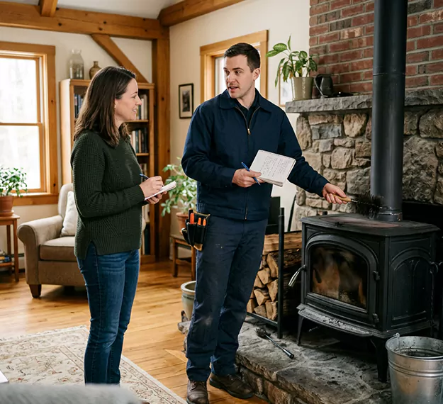 Why North Brunswick Homeowners Choose Our Wood Stove Cleaning Team?