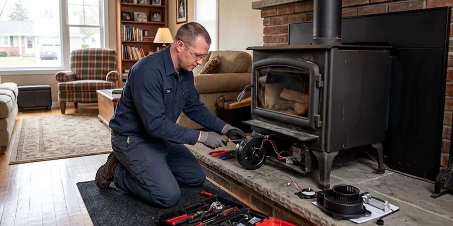 Wood Stove and Gas Fireplace Fan Repair North Brunswick