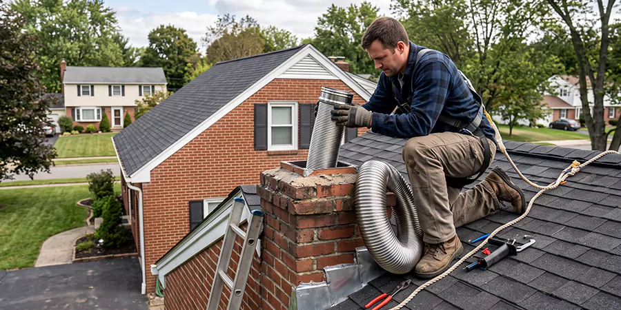 Chimney Sleeve Installation North Brunswick