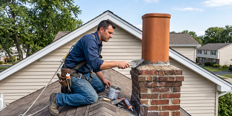 Chimney Pot Leak Repair North Brunswick