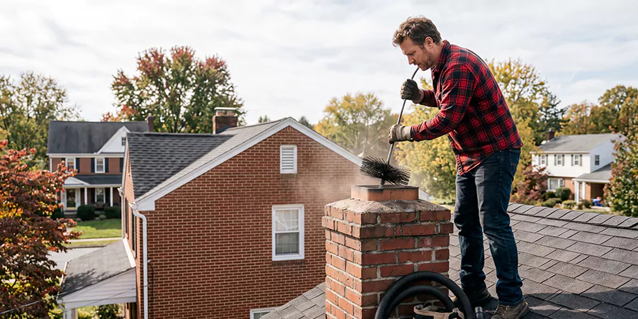 6 Inch Chimney Sweep North Brunswick