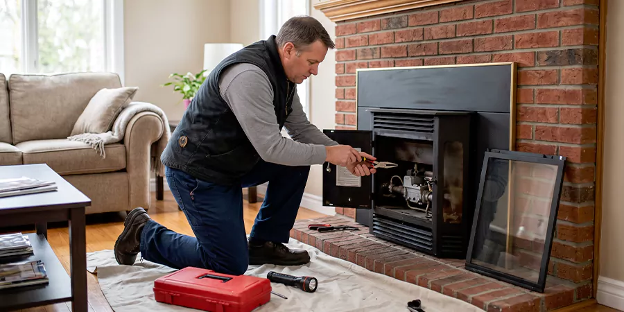 Natural Gas Fireplace Repair North Brunswick