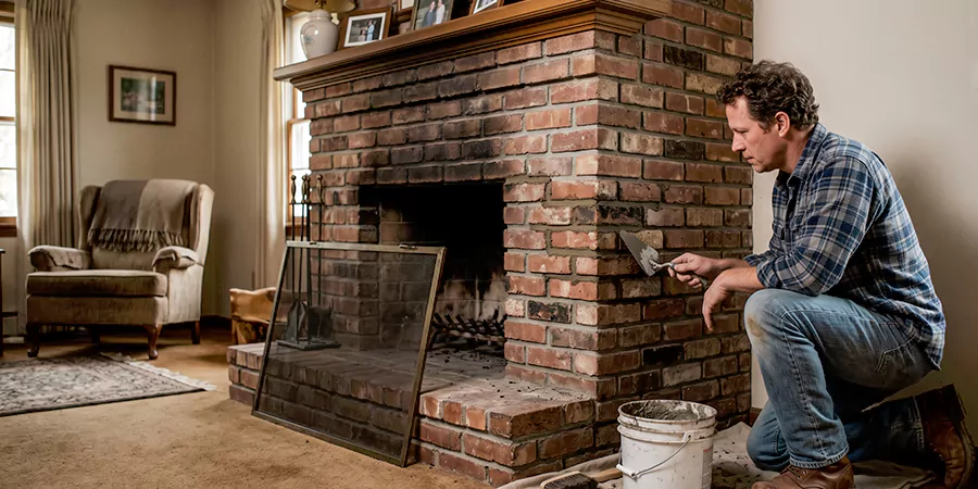 Old Fireplace Safety Repair North Brunswick