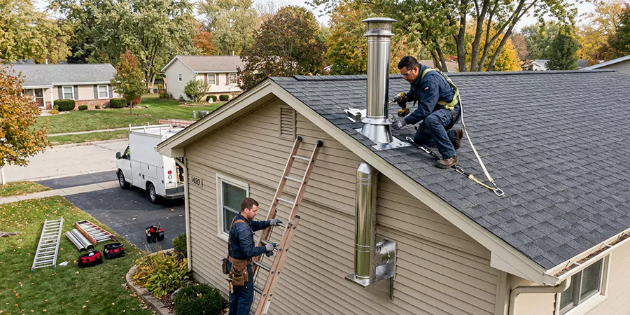 Installing a Pellet Stove in a Corner or Mobile Home North Brunswick