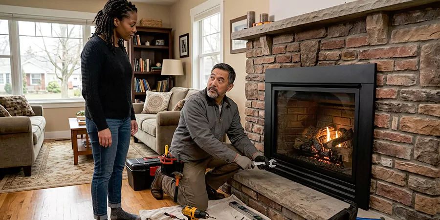 Fireplace and Log Fire Installation North Brunswick